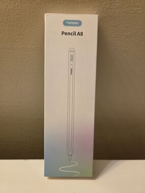 Metapen Pencil A8 Stylus for iPad White Active Digital Pen with Tilt Function